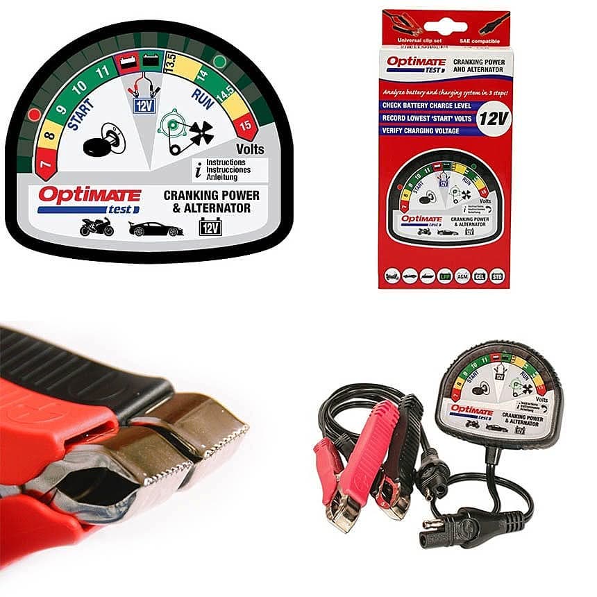 Тестер для аккумулятора и генератора OptiMate Test