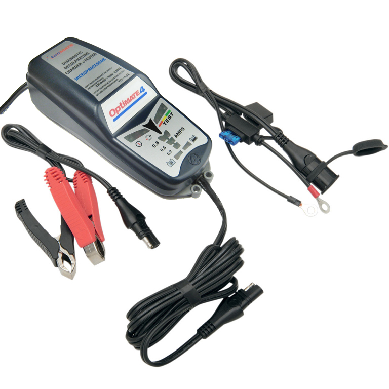 Зарядное устройство OptiMate 4 Dual Program (1x0,8A, 12V), TM240