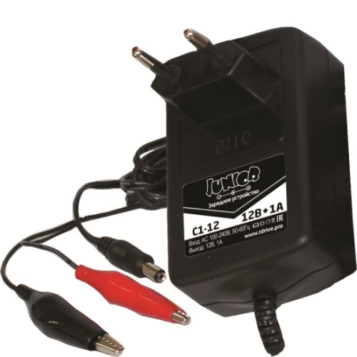Зарядное устройство RDrive Junior C1-12 (12В, 1А)