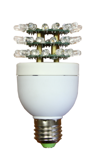 Лампа светодиодная ЛСД-220ШД-01 (3 яруса), красная