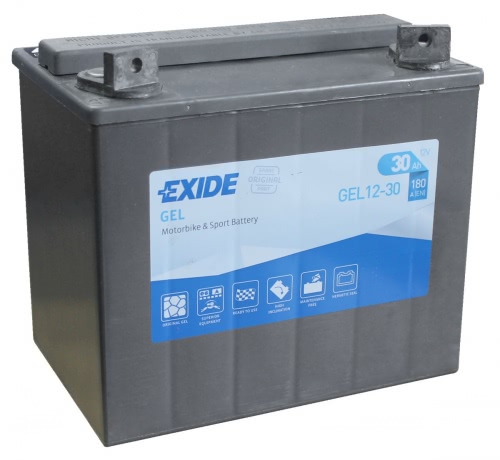 Аккумулятор EXIDE GEL12-30 12В 30Ач 180CCA 197x132x186 мм Прямая (+-)
