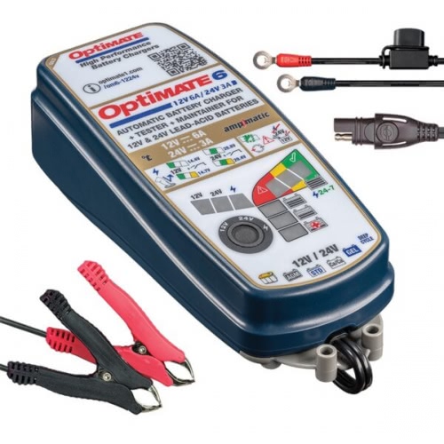 Зарядное устройство OptiMate 6 12/24V Gold (1x6/3A, 12/24V), TM380