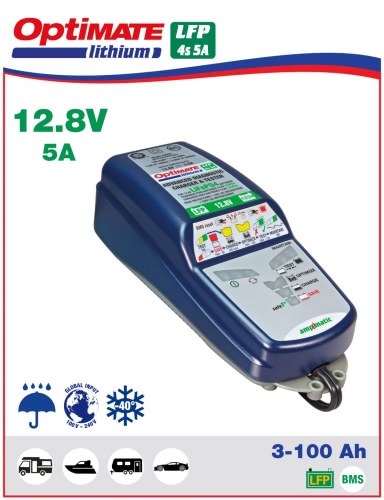 Зарядное устройство OptiMate Lithuim (1x0,4-5,0A, 12V), TM290