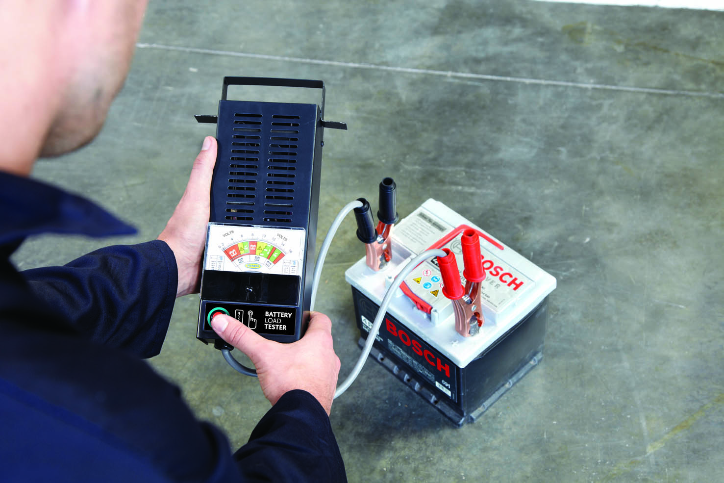 Нагрузочная вилка для проверки АКБ