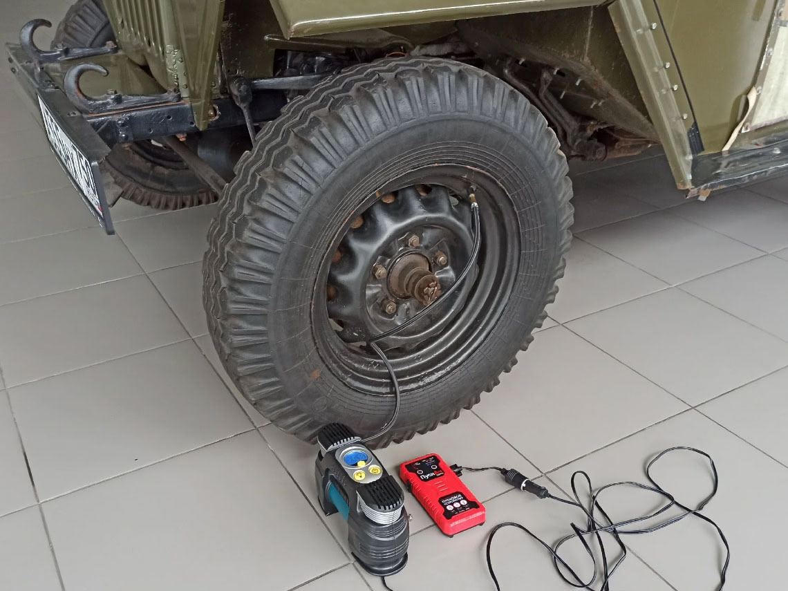 Запускаем компрессор Kolben 45R от ПускАча