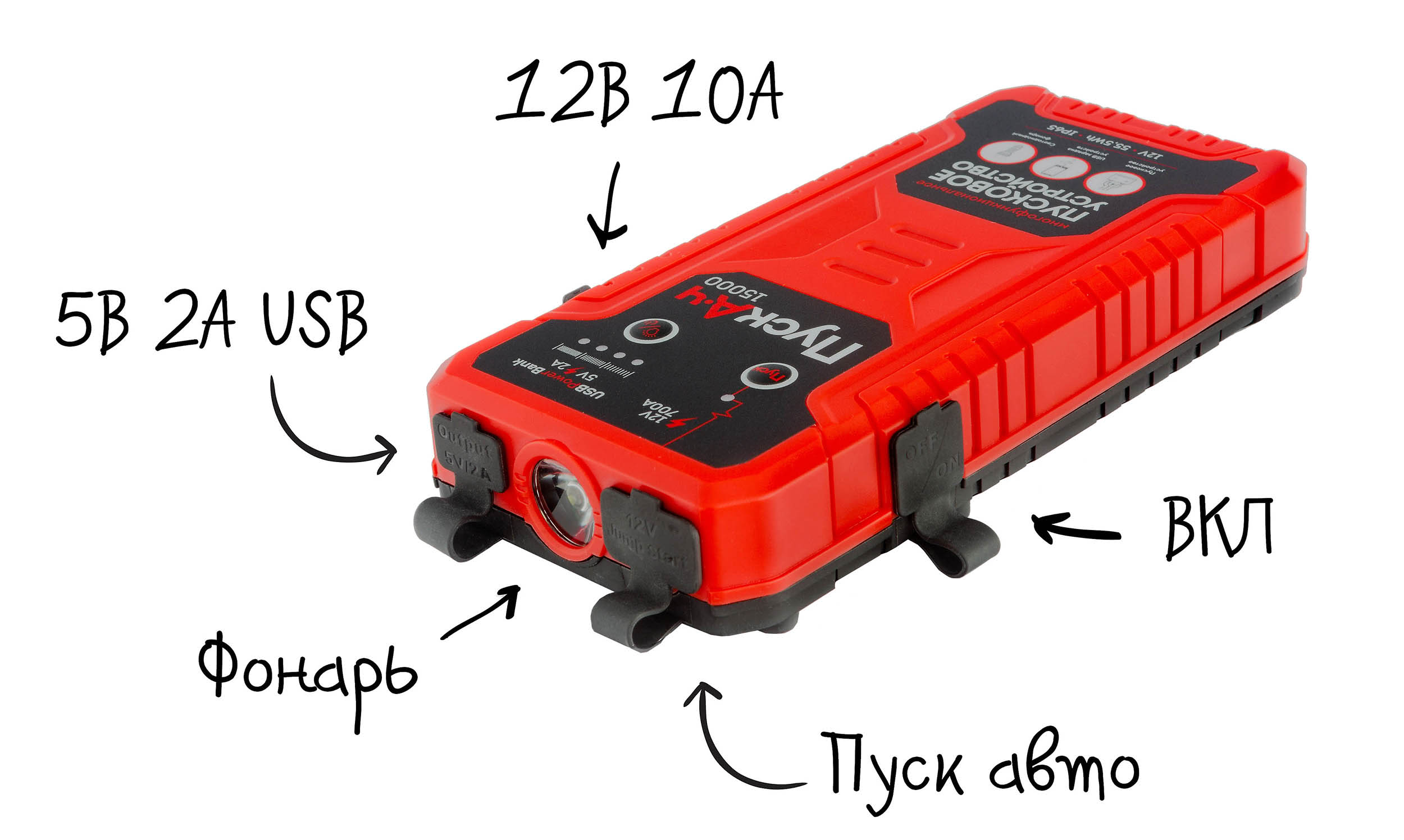 Пускач - заводим грузовой автомобиль 