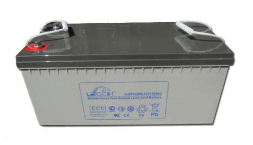 Аккумулятор LEOCH-DJM-12-200 12В 200Ач 522x240x224 мм Прямая (+-)