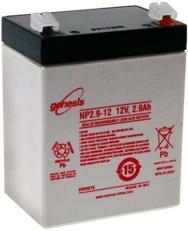 Аккумулятор Enersys Genesis NP2,9-12 12В 2,9Ач 79x56x105 мм