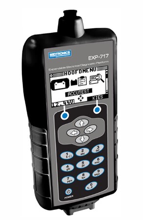 Тестер аккумуляторных батарей Midtronics, EXP-717