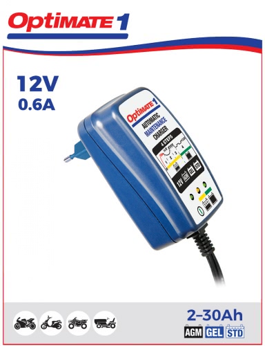 Зарядное устройство OptiMate 1 (0,6A, 12V), TM400