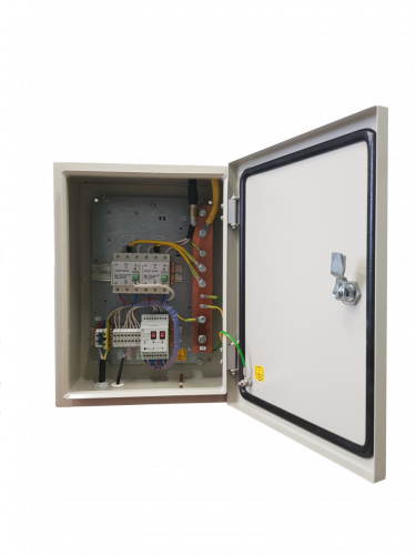BSLZ-4-М Блок управления заградительными огнями LEDZOM 1x220-1x220 "день-ночь"