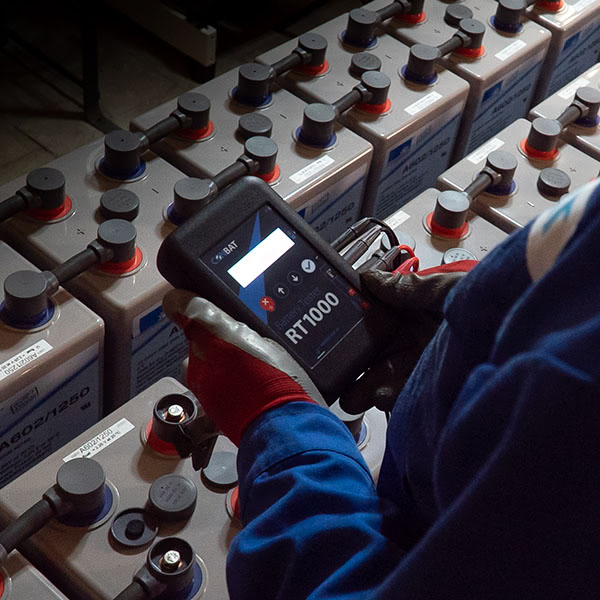 Тестирование и обслуживание промышленных батарей