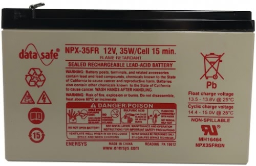 Аккумулятор Enersys DataSafe NPX 35-12FR 12В 8Ач 151x65x100 мм