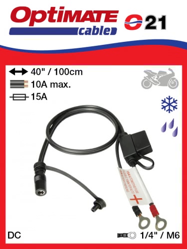 O21 Коннектор постоянного подключения DC, под болт М6, Optimate