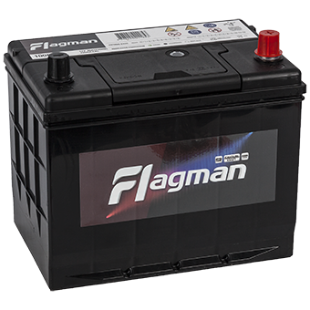 Аккумулятор Flagman 95D26 FL PR 12В 80Ач 700CCA 260x172x220 мм Обратная (-+)