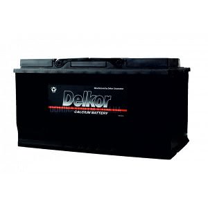 Аккумулятор DELKOR 60044 PR 12В 100Ач 800CCA 353x175x190 мм Обратная (-+)