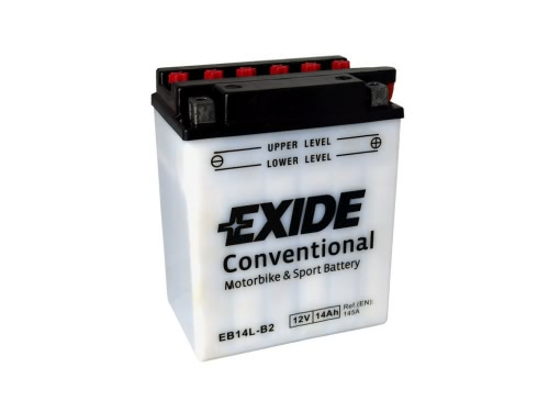 Аккумулятор EXIDE EB14L-B2 12В 14Ач 145CCA 134x89x166 мм Обратная (-+)