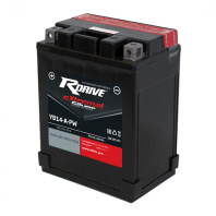 Аккумулятор RDRIVE-YB14-A-PW 12В 12Ач 210CCA 133x90x164 мм Обратная (-+)