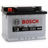 Аккумулятор BOSCH Silver S3 0 092 S30 060 12В 56Ач 480CCA 242x175x190 мм Прямая (+-)