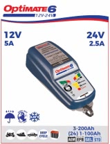 Зарядное устройство OptiMate 6 12/24V (1x5A/2.5A, 12V/24V). TM194