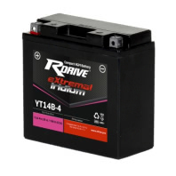Аккумулятор RDRIVE-YT14B-4 12В 12Ач 190CCA 150x69x145 мм Прямая (+-)