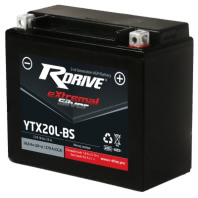 Аккумулятор Silver RDRIVE-YTX20L-BS SL 12В 18Ач 270CCA 176x87x154 мм Обратная (-+)