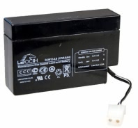 Аккумулятор LEOCH-DJW-12-0.8 12В 0,8Ач 96x25x62 мм Провод с гнездом (AMP Т9)