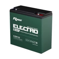 Аккумулятор RDRIVE 6-DZF-20 (6-DZM-20) 12В 28Ач 181x77x172 мм Обратная (-+)