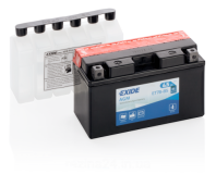 Аккумулятор EXIDE ET7B-BS 12В 6,5Ач 85CCA 150x65x93 мм Прямая (+-)