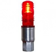 Заградительный огонь «ЗОМ-1-АЛ» >10cd, тип «А», 30-265V AC/DC, IP65