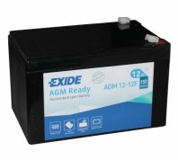 Аккумулятор EXIDE AGM12-12F 12В 12Ач 150CCA 150x100x100 мм Боковые