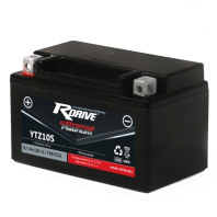 Аккумулятор RDRIVE-YTZ10S 12В 8,6Ач 190CCA 150x87x93 мм Прямая (+-)