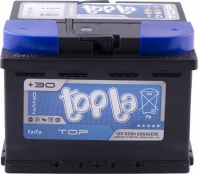 Аккумулятор TOPLA Top Sealed 56249 SMF 118662 12В 62Ач 600CCA 242x175x175 мм Обратная (-+)