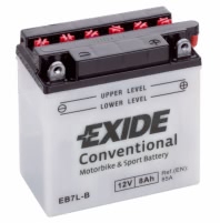 Аккумулятор EXIDE EB7L-B 12В 8Ач 85CCA 135x75x133 мм Обратная (-+)