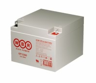 Аккумулятор WBR GP 12260 12В 26Ач 165x175x125 мм Обратная (-+)