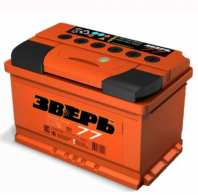 Аккумулятор ЗВЕРЬ 6СТ-77.1 6СТ-77.1 12В 77Ач 800CCA 278x175x190 мм Прямая (+-)