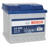 Аккумулятор BOSCH Silver S4 0 092 S40 020 12В 52Ач 470CCA 207x175x190 мм Обратная (-+)