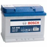 Аккумулятор BOSCH Silver S4 0 092 S40 060 12В 60Ач 540CCA 242x175x190 мм Прямая (+-)