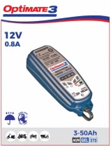 Зарядное устройство OptiMate 3 (1x0,8A, 12V), TM430
