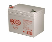 Аккумулятор WBR GP 12340 12В 34Ач 196x130x180 мм Прямая (+-)