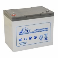 Аккумулятор LEOCH-DJM-12-75H 12В 75Ач 259x168x230 мм Прямая (+-)